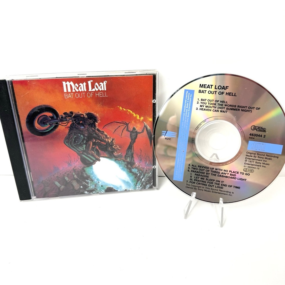 Meat Loaf‎ - Bat Out Of Hell (CD, 1977)
